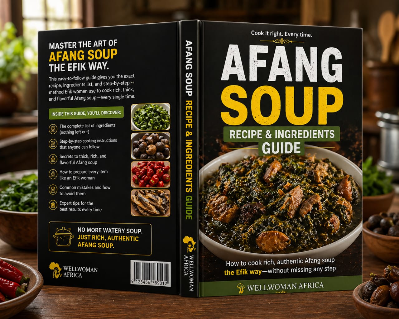 Afang Soup Recipe and Ingredients Guide — WellWoman Africa